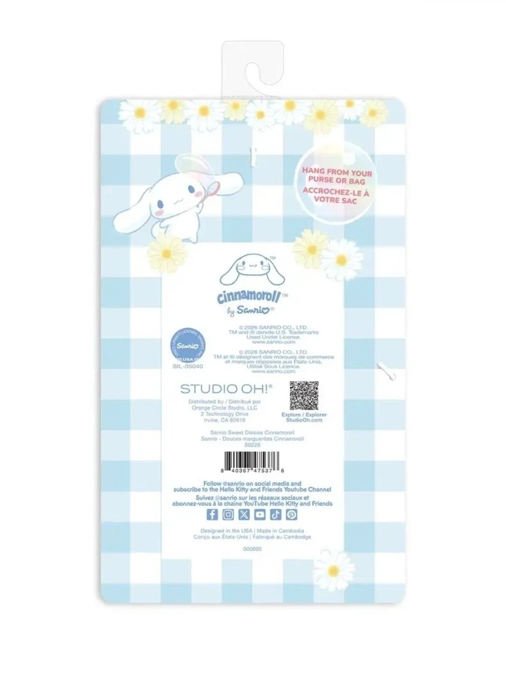 Sanrio Cinnamoroll Mini Notebook